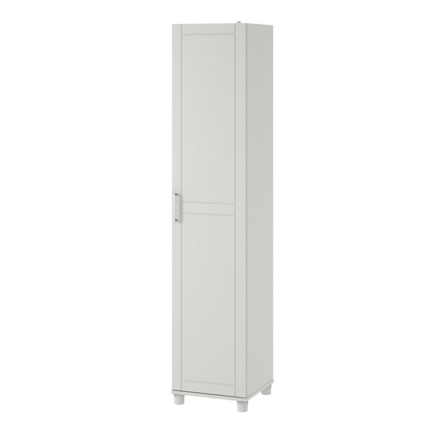 Ameriwood Home Callahan 16 In Utility Storage Cabinet White In The Garage Cabinets Department At Lowes Com