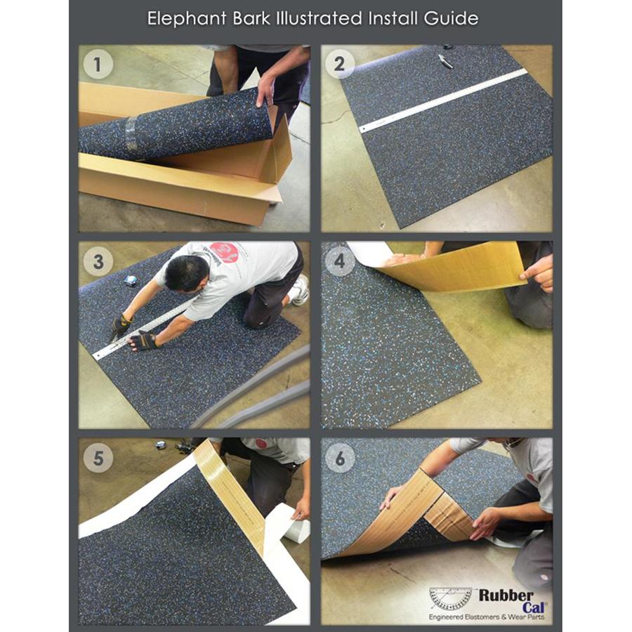 Rubber-Cal Elephant Bark Flooring