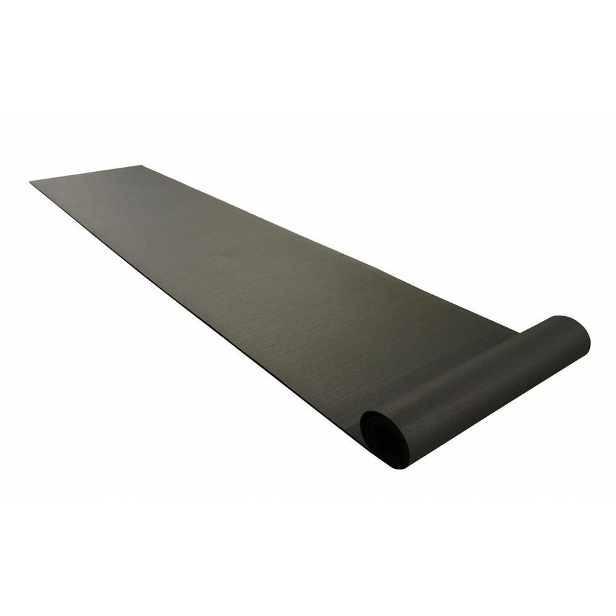 Rubber Cal Recycled Floor Mat Black