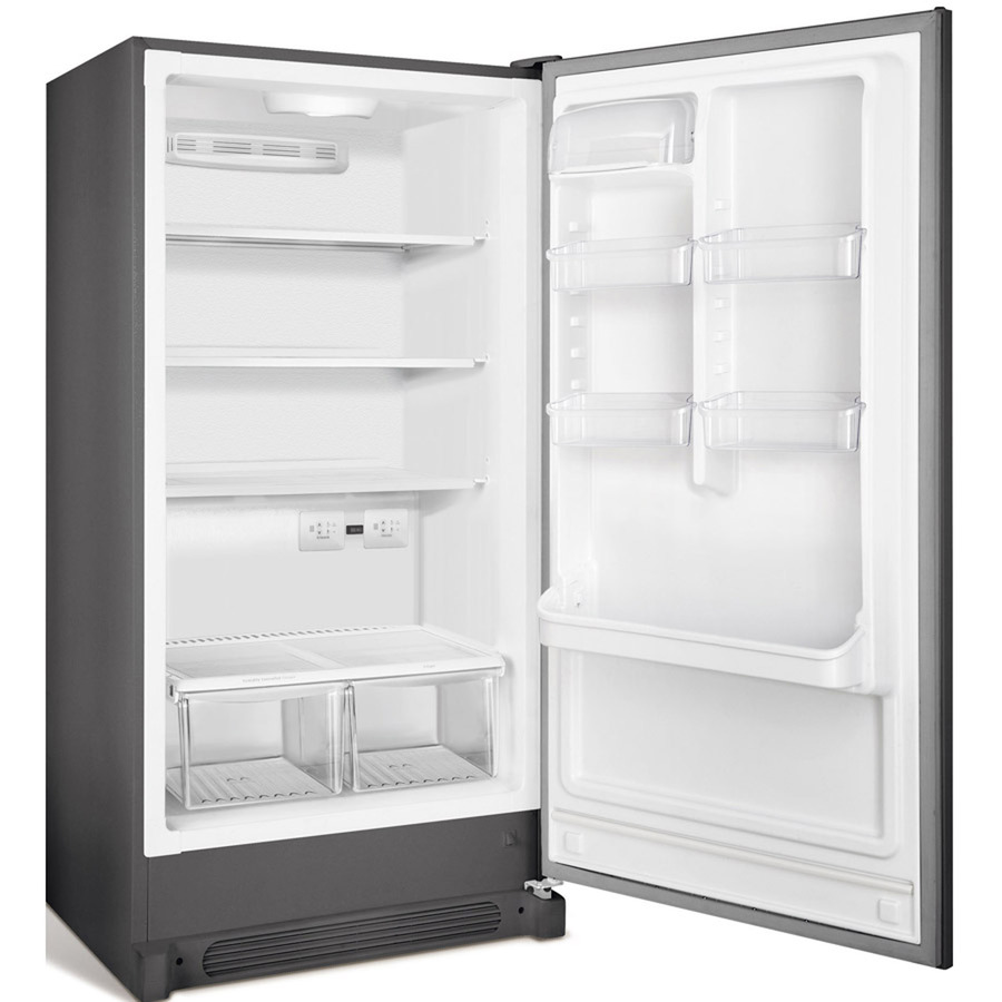 slate upright freezer