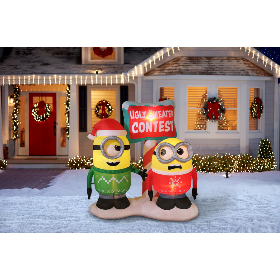 minions christmas sweater