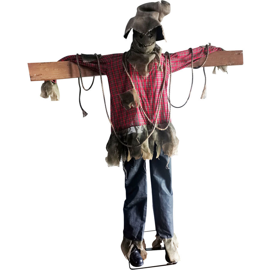 Haunted Hill FarmHaunted Hill Farm Life Size Animatronic Scarecrow