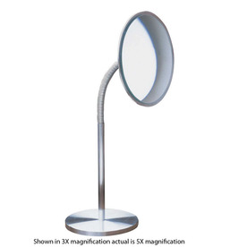 ... Mirror Pure Stainless Steel Magnifying Countertop Vanity Mirror at