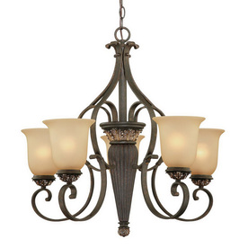 chandelier at Lowes.com Vintage Bronze  Light paint Bristol reviews International Chandelier vintage 5