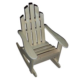  Leisure Design Sage Wood Rocking Kids Adirondack Chair at Lowes.com