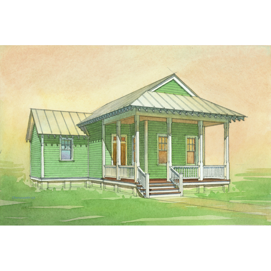 Shop Lowe s Katrina Cottage KC 1175 Plan Set Of 6 Plans At Lowes