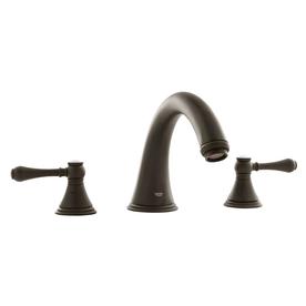 EAN 4005176817205 product image for GROHE Geneva Oil-Rubbed Bronze 2-Handle Adjustable Deck Mount Tub Faucet | upcitemdb.com