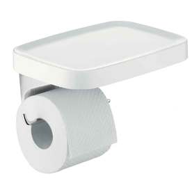 Hansgrohe Axor Bouroullec White/Chrome Surface Mount Toilet Paper Holder 42636400