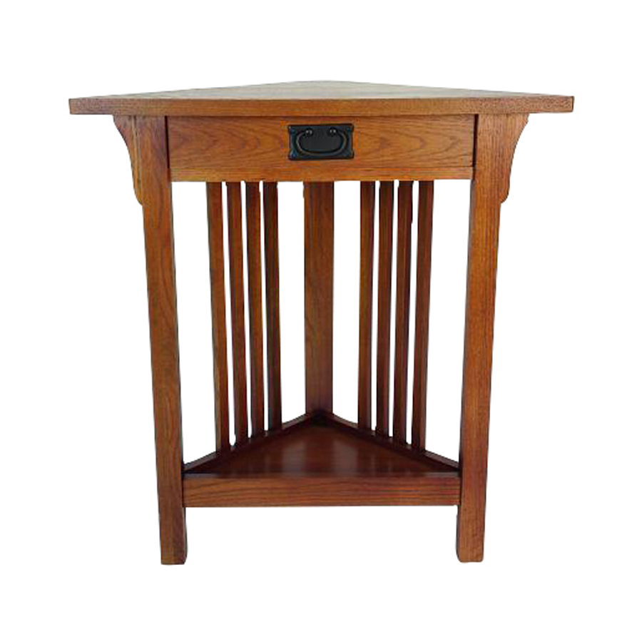 Shop Wayborn Furniture Oak Birch Corner End Table at Lowes.com