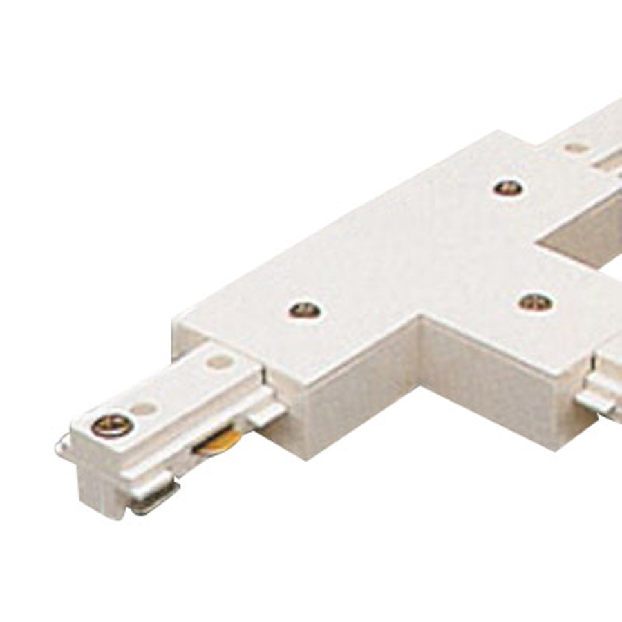 PLC Lighting White Linear Track Light T Connector