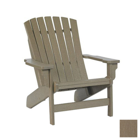 Home Siesta Furniture Westport Weathered Wood Plastic Adirondack Chair