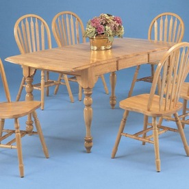 Sunset Trading Sunset Selections Light Oak Rectangular Dining Table DLU-TDX-3472-LO