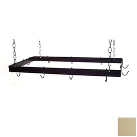Grace Collection 36-in x 18-in Stone Rectangle Pot Rack GMC-RBR-36-ST