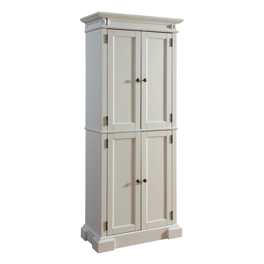 Shop Home Styles Americana White 6-Shelf Office Cabinet at Lowes.com