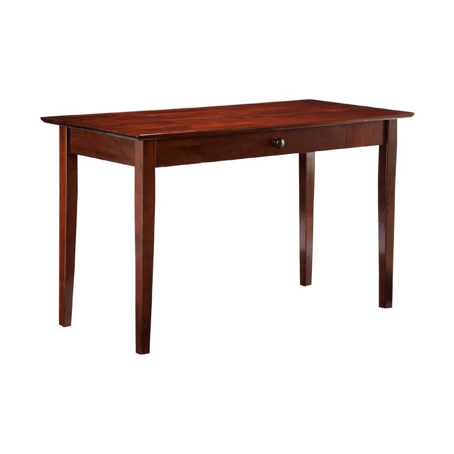 Shop Atlantic Furniture Shaker Antique Walnut Writing Desk at Lowes 