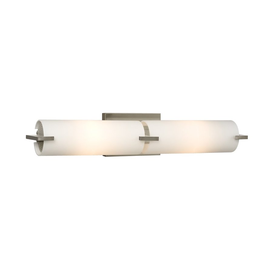 Shop Galaxy Kona Brushed Nickel Bathroom Vanity Light at Lowes.com