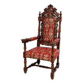 Shop Oriental Furniture Classic European Accent Chair at Lowes.