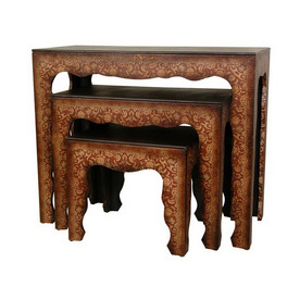Shop Oriental Furniture Olde-Worlde European Accent Table Set at ...