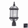 DVI Hexagon 18-in Bronze Standard Post Light