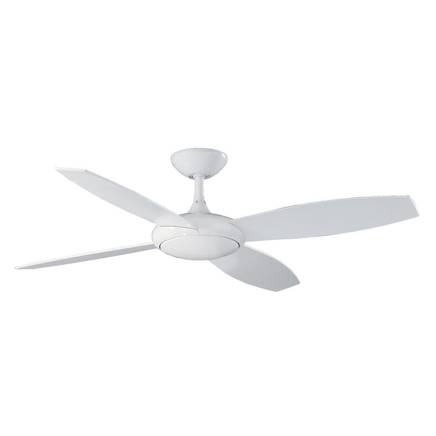 Low Profile White Ceiling Fan Downrod mount ceiling fan