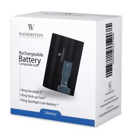 Quick Release Battery Pack Get A Second Rechargeable Battery Pack For Your Ring Video Doorbell 2 And You Ll Alwa Ring Video Doorbell Doorbell Battery Pack