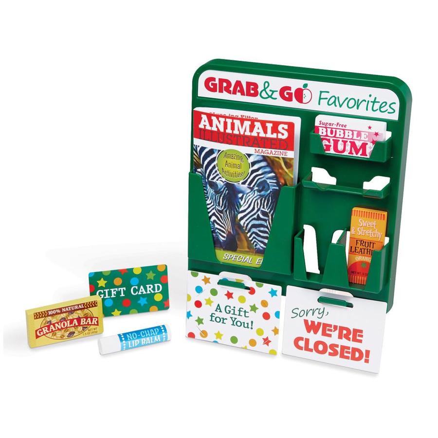melissa and doug grocery store with conveyor belt