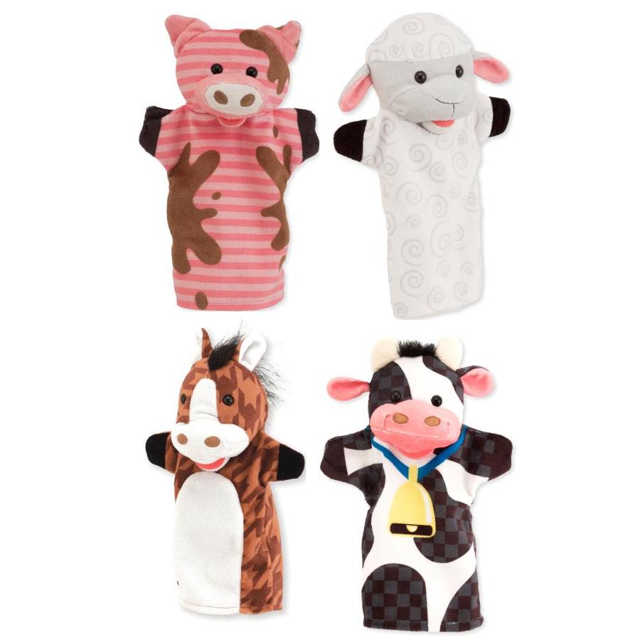 melissa and doug farm friends hand puppets