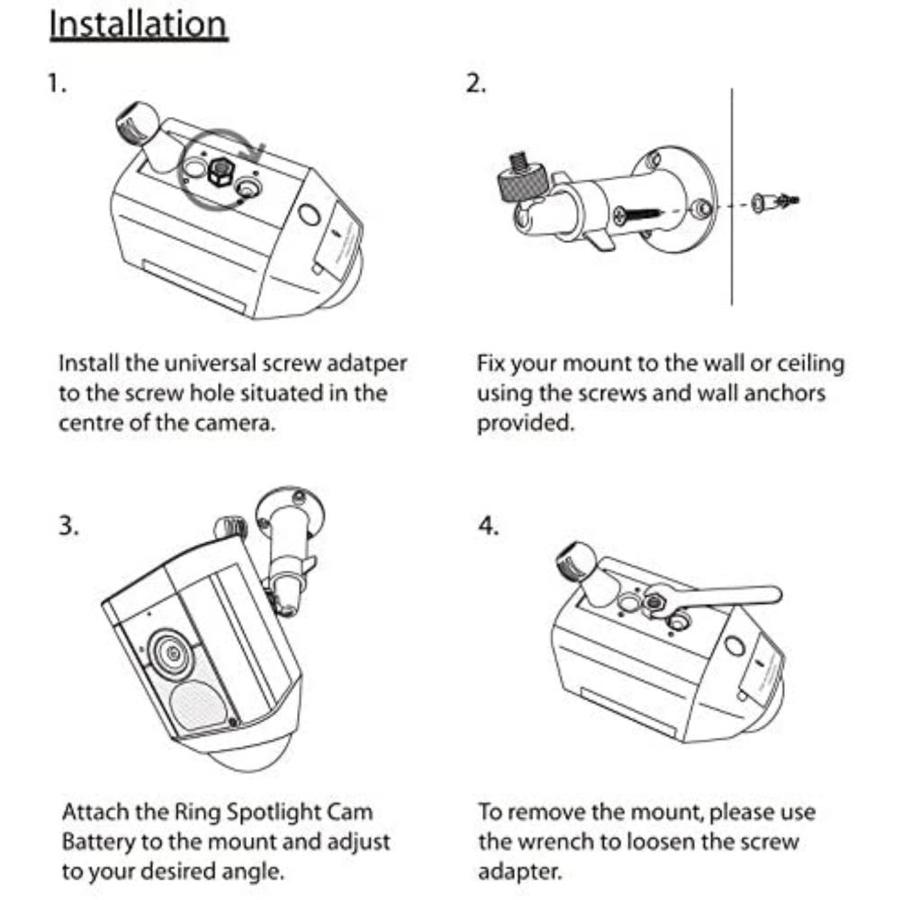 ring spotlight cam ceiling mount