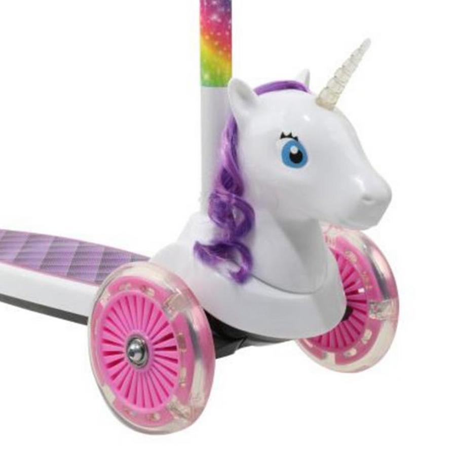 pink unicorn scooter