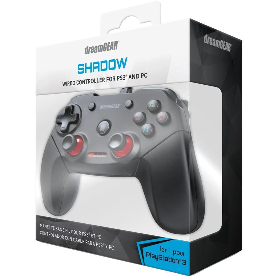 Dreamgear Shadow Wired Controller For Ps3 And Pc In The Video Gaming Accessories Department At Lowes Com