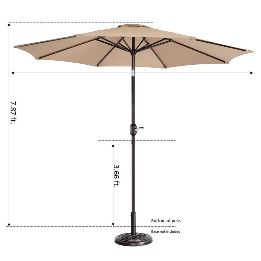 outdoor umbrella with base included