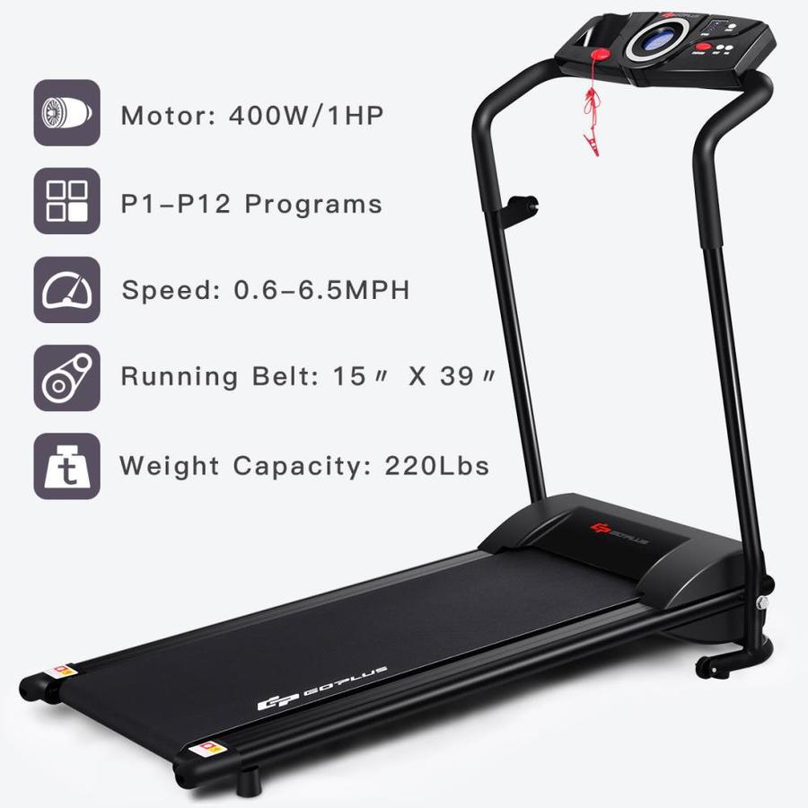 goplus 800w folding treadmill