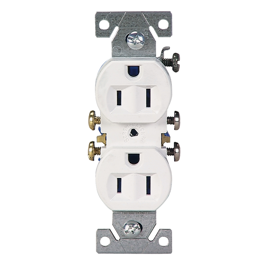 Shop Cooper Wiring Devices 10-Pack 15-Amp White Duplex Electrical