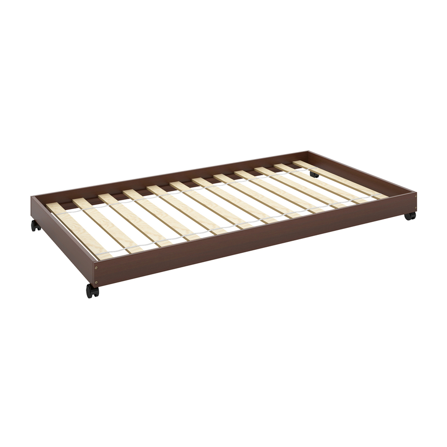 Shop Sonax Corliving Espresso Twin Trundle Bed at Lowes.com