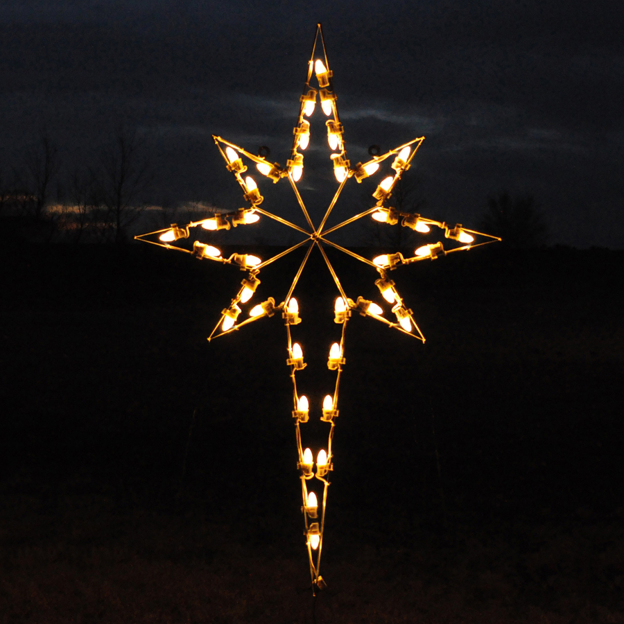 Shop Holiday Lighting Specialists 4.75ft Star Of Bethlehem Outdoor