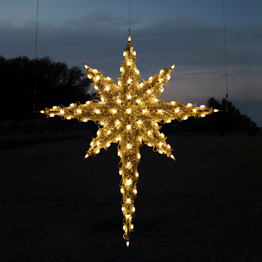 Shop Holiday Lighting Specialists 683 Ft Moravian Star Outdoor