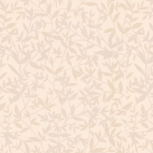 Zoomed: allen + roth Beige Leaf Overlay Wallpaper