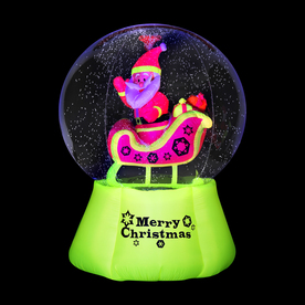 Gemmy 6-ft Lighted Santa Christmas Inflatable