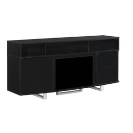 UPC 611768084067 product image for ClassicFlame Enterprise High Gloss Black Rectangular Television Stand | upcitemdb.com
