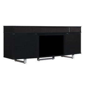 UPC 611768085460 product image for ClassicFlame New Enterprise High Gloss Black Rectangular Television Stand | upcitemdb.com