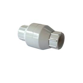 Shop AMERICAN VALVE 1-in PVC Sch 40 Socket In-Line Check Valve at Lowes.com