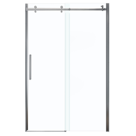 UPC 623163203981 product image for MAAX Halo 44.5-in to 47-in W x 78.75-in H Chrome Sliding Shower Door | upcitemdb.com