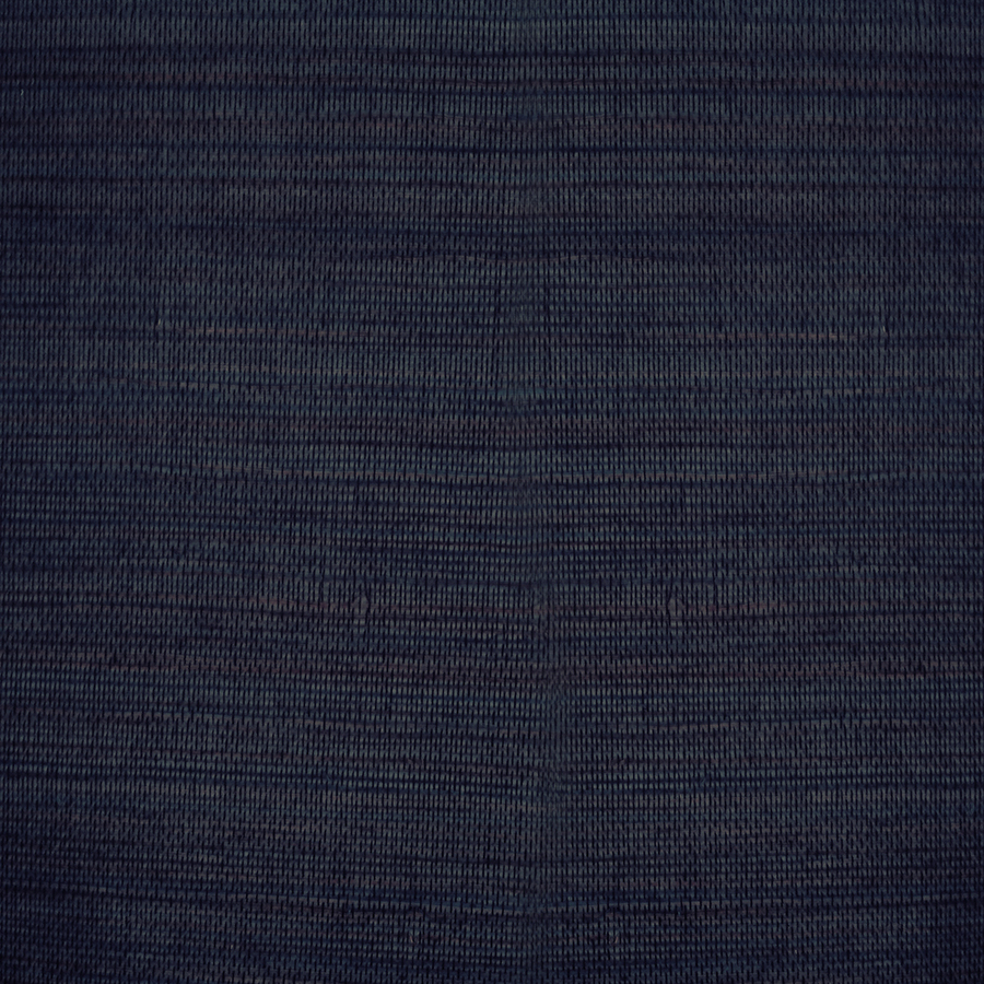 Shop allen + roth Navy Blue Grasscloth Unpasted Textured Wallpaper at