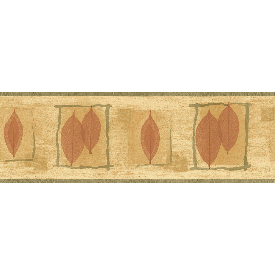 ... out zoom in sanitas 6 7 8 transitional leaf prepasted wallpaper border ... out zoom in sanitas 6 7 8 transitional leaf prepasted wallpaper border