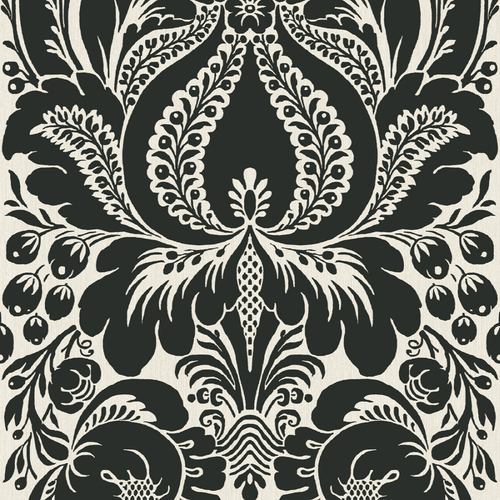 Zoomed: Shand Kydd Damask Wallpaper