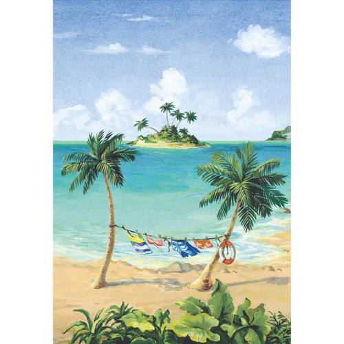 wallpaper beach scene. Sanitas Tropical Leaves Wallpaper$46$46 middot; Sanitas Beach Scene Mural Wallpaper$68$68