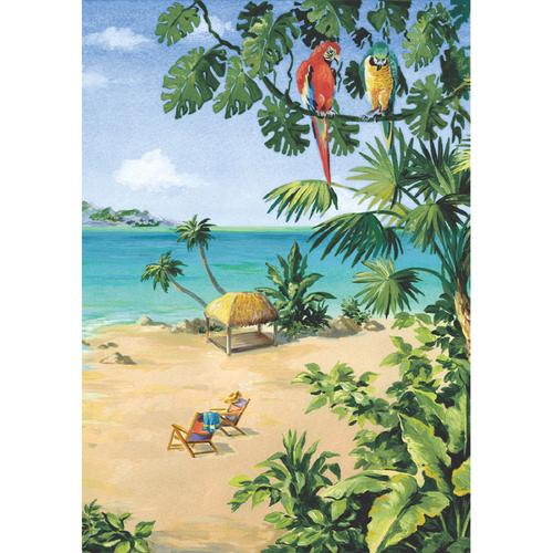 wallpaper beach scene. Sanitas Tropical Beach Scene Wallpaper Border$21$21 middot; Sanitas Beach Scene Mural Wallpaper$68$68