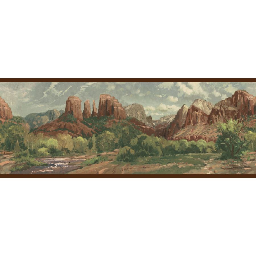 ... zoom out zoom in imperial 8 scenic mountain prepasted wallpaper border