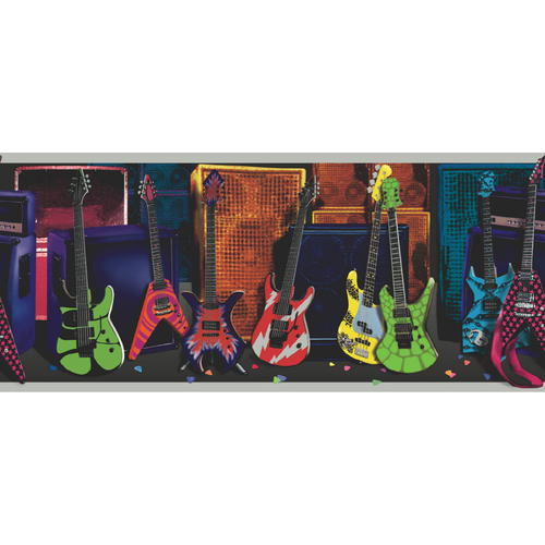 Sanitas Rock On Wallpaper Border$24.49$24.49