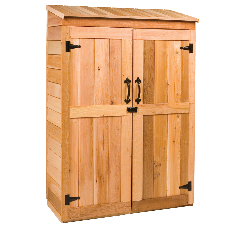 Shop Cedarshed Wood Storage Shed (Common: 2-ft x 4-ft; Interior 